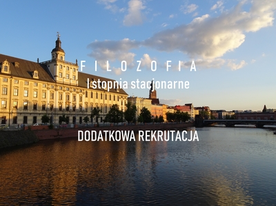 image: Dodatkowa rekrutacja FILOZOFIA I st. stacjonarne