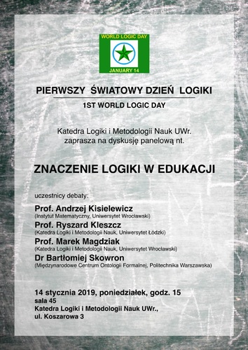 image: Pierwszy Światowy Dzień Logiki