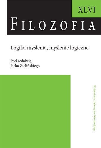 image: Logika myślenia - myślenie logiczne: książka pod red. dr. hab. Jacka Zielińskiego